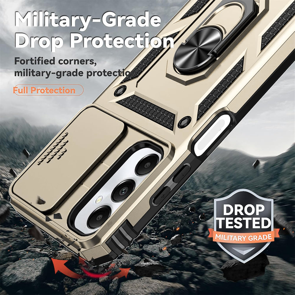 Coque pour Honor 400 Pro, Techsuit, CamShield, Dorée