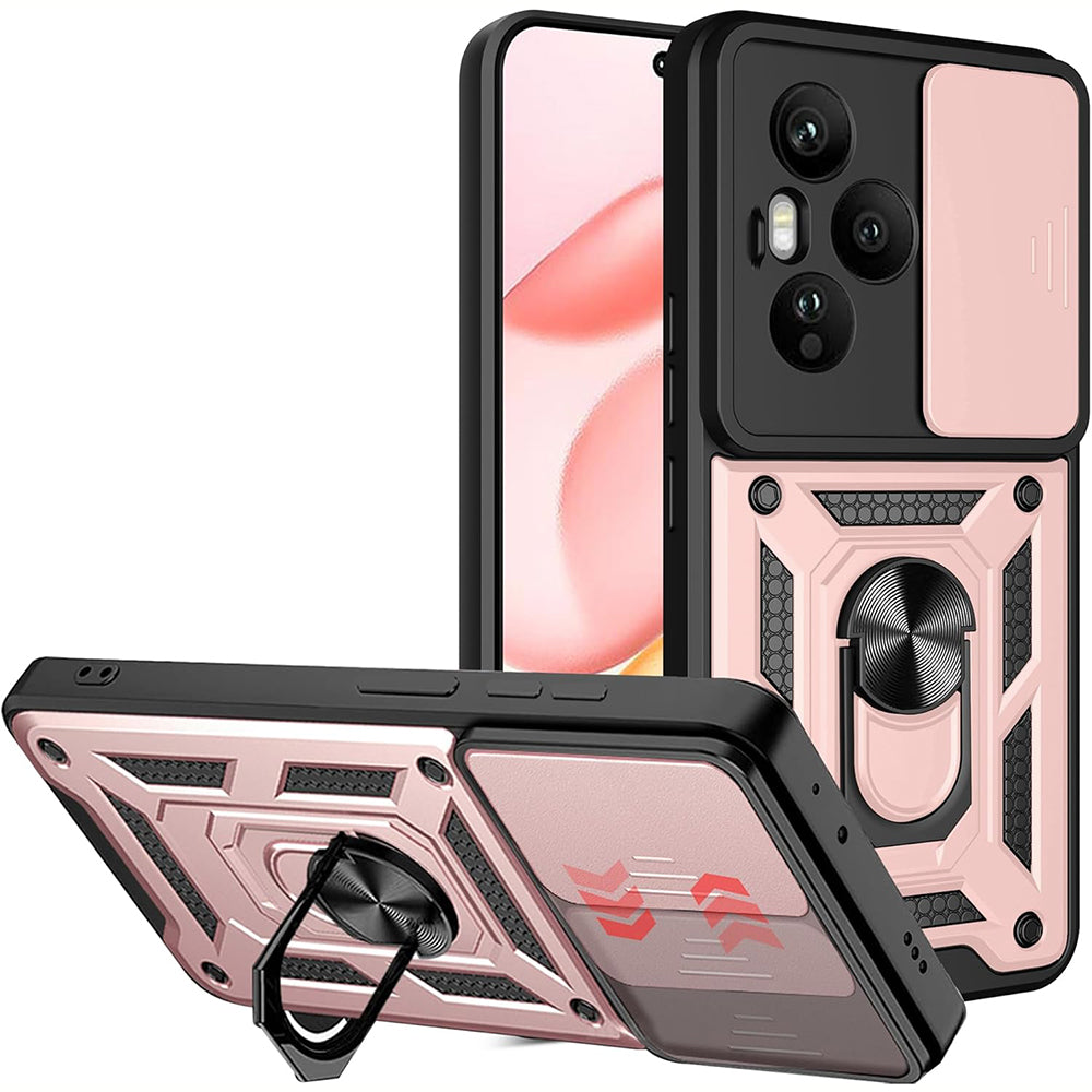 Coque pour Honor 400 Pro, Techsuit, CamShield, Rose
