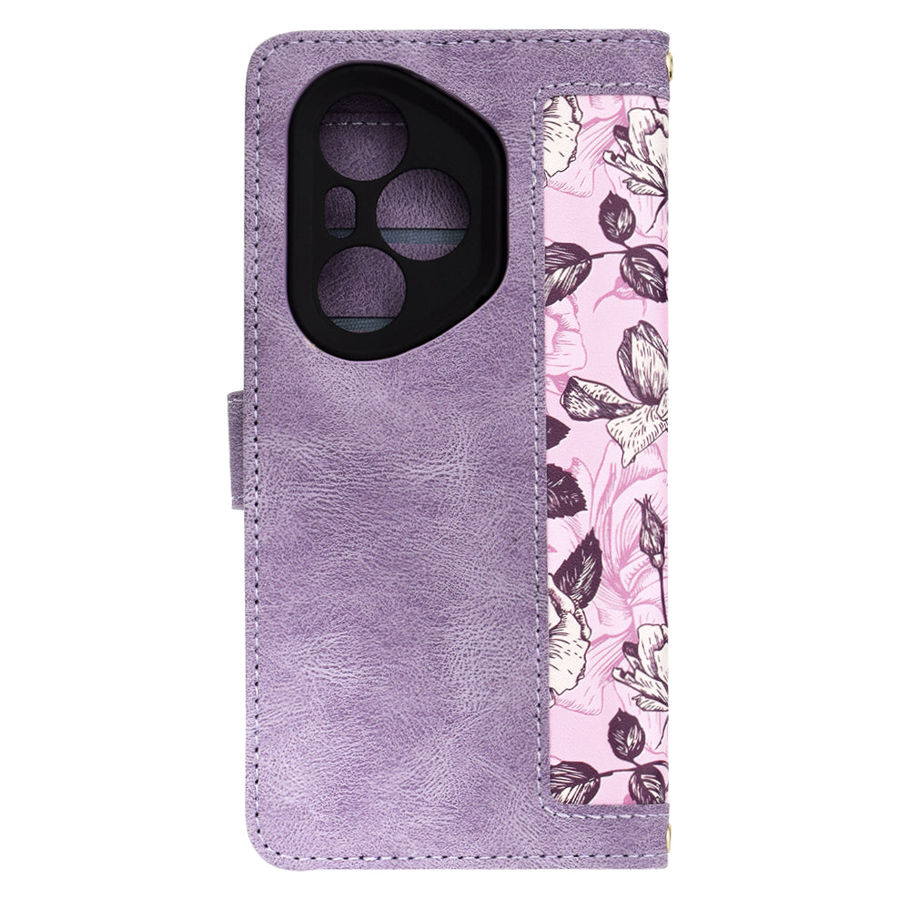 Custodia per Honor 400 Pro, Techsuit, FlipCraft, Viola