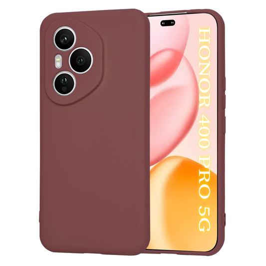 Hülle für Honor 400 Pro, Techsuit, SoftFlex, Weinrot