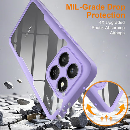 Étui pour Honor 400 Smart 4G / X7d 4G / 400 Smart 5G, Techsuit, ColorVerse 360, Violet