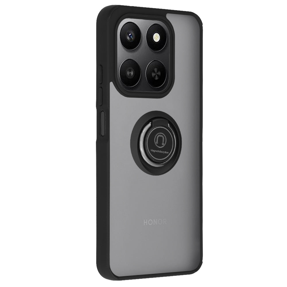 Custodia per Honor 400 Smart 4G / X7d 4G / 400 Smart 5G, Techsuit, Glinth, Nera