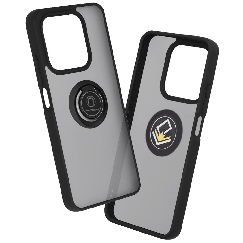 Custodia per Honor 400 Smart 4G / X7d 4G / 400 Smart 5G, Techsuit, Glinth, Nera