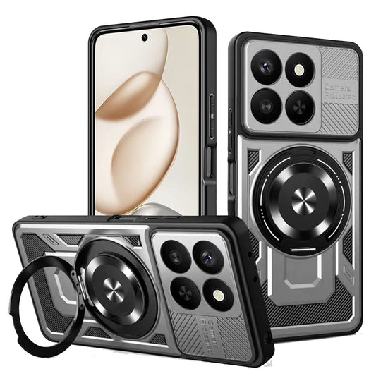 Étui pour Honor 400 Smart 4G / X7d 4G / 400 Smart 5G, Techsuit, RuggedCam, Gris