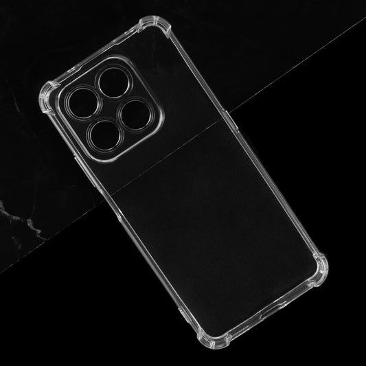 Hülle für Honor 400 Smart 4G / X7d 4G / 400 Smart 5G, Techsuit, stoßfest klar, transparent