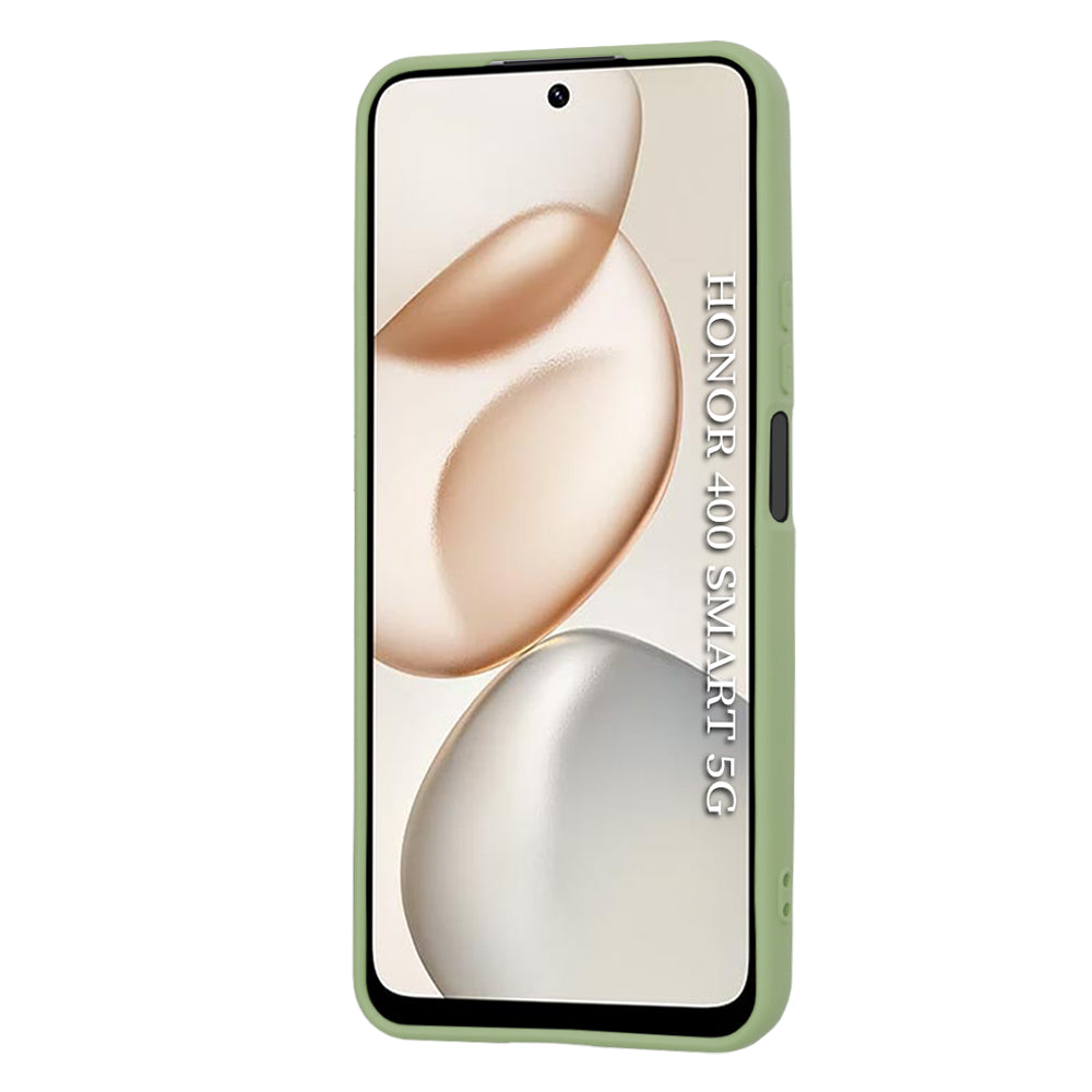 Hülle für Honor 400 Smart 4G / X7d 4G / 400 Smart 5G, Techsuit, SoftFlex, Hellgrün