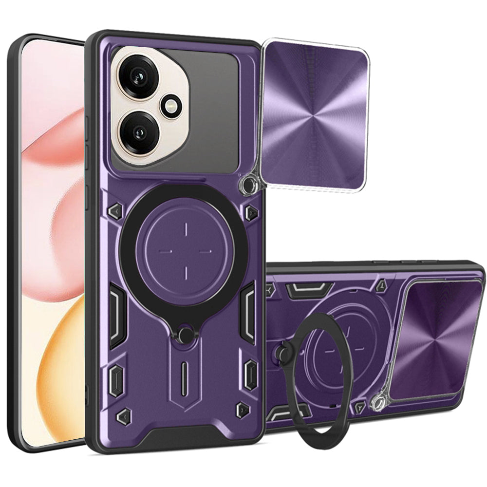 Coque pour Honor 400, Techsuit, CamGuard Pro, Violet