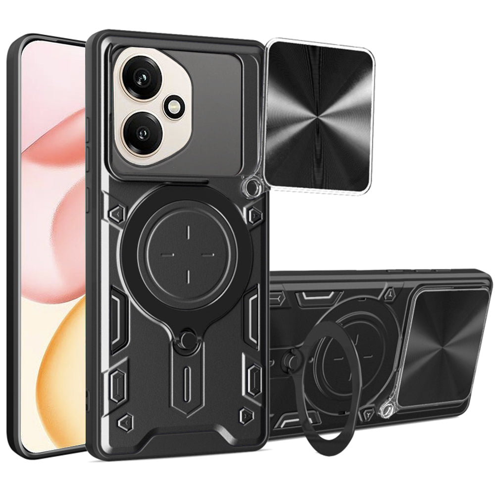 Hülle für Honor 400, Techsuit, CamGuard Pro, Schwarz