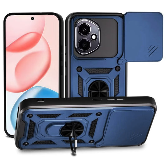 Coque pour Honor 400, Techsuit, CamShield, Bleue