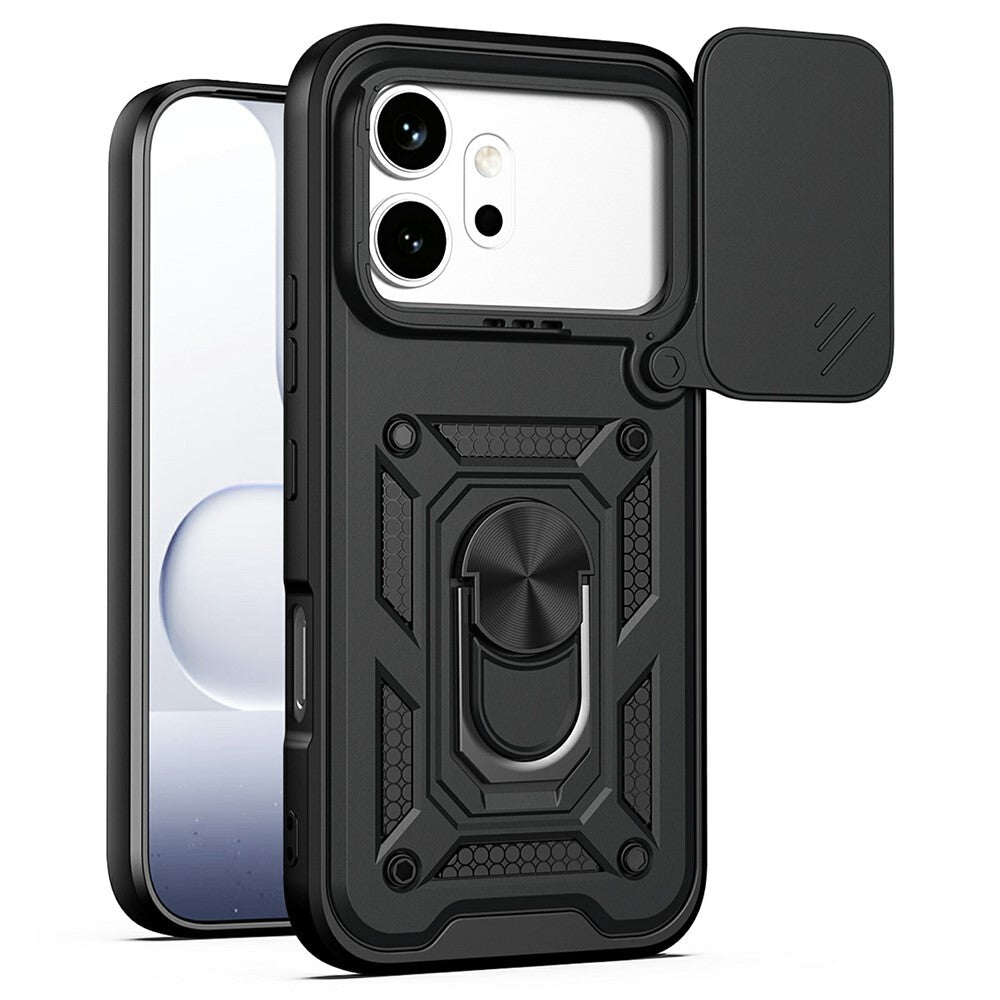 Hülle für Honor 600, OEM, CamShield, Schwarz