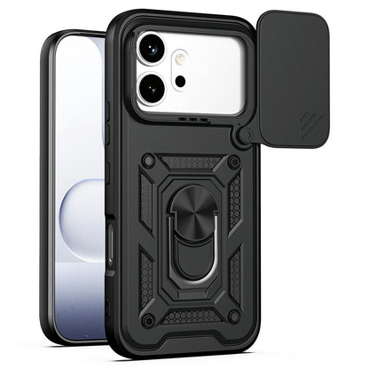 Hülle für Honor 600, OEM, CamShield, Schwarz