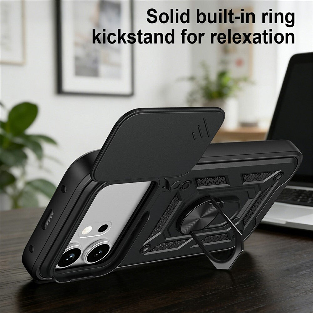 Hülle für Honor 600, OEM, CamShield, Schwarz