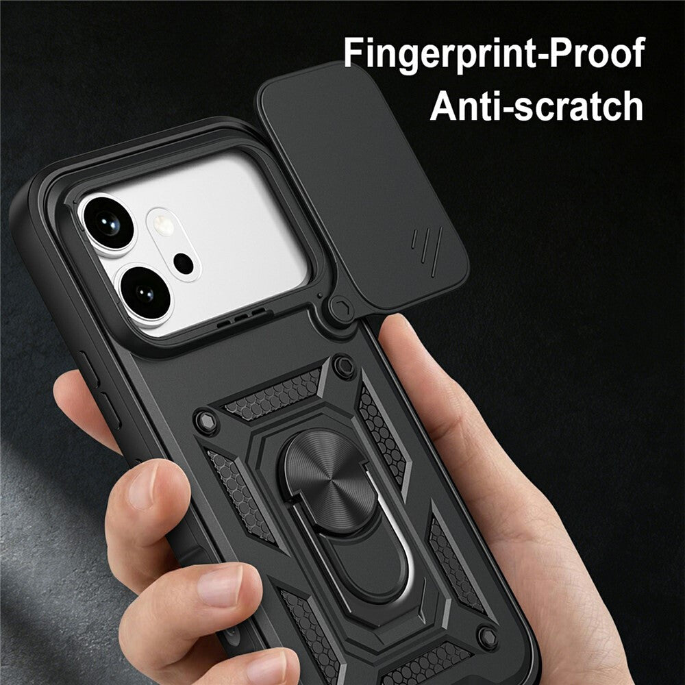 Hülle für Honor 600, OEM, CamShield, Schwarz