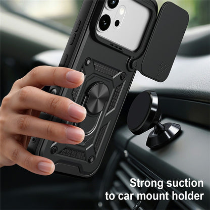 Hülle für Honor 600, OEM, CamShield, Schwarz