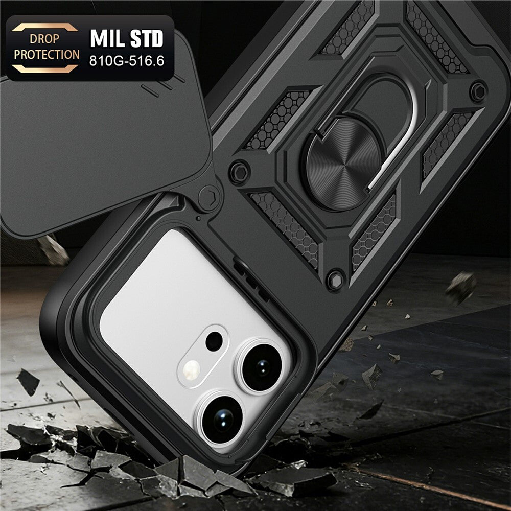 Hülle für Honor 600, OEM, CamShield, Schwarz