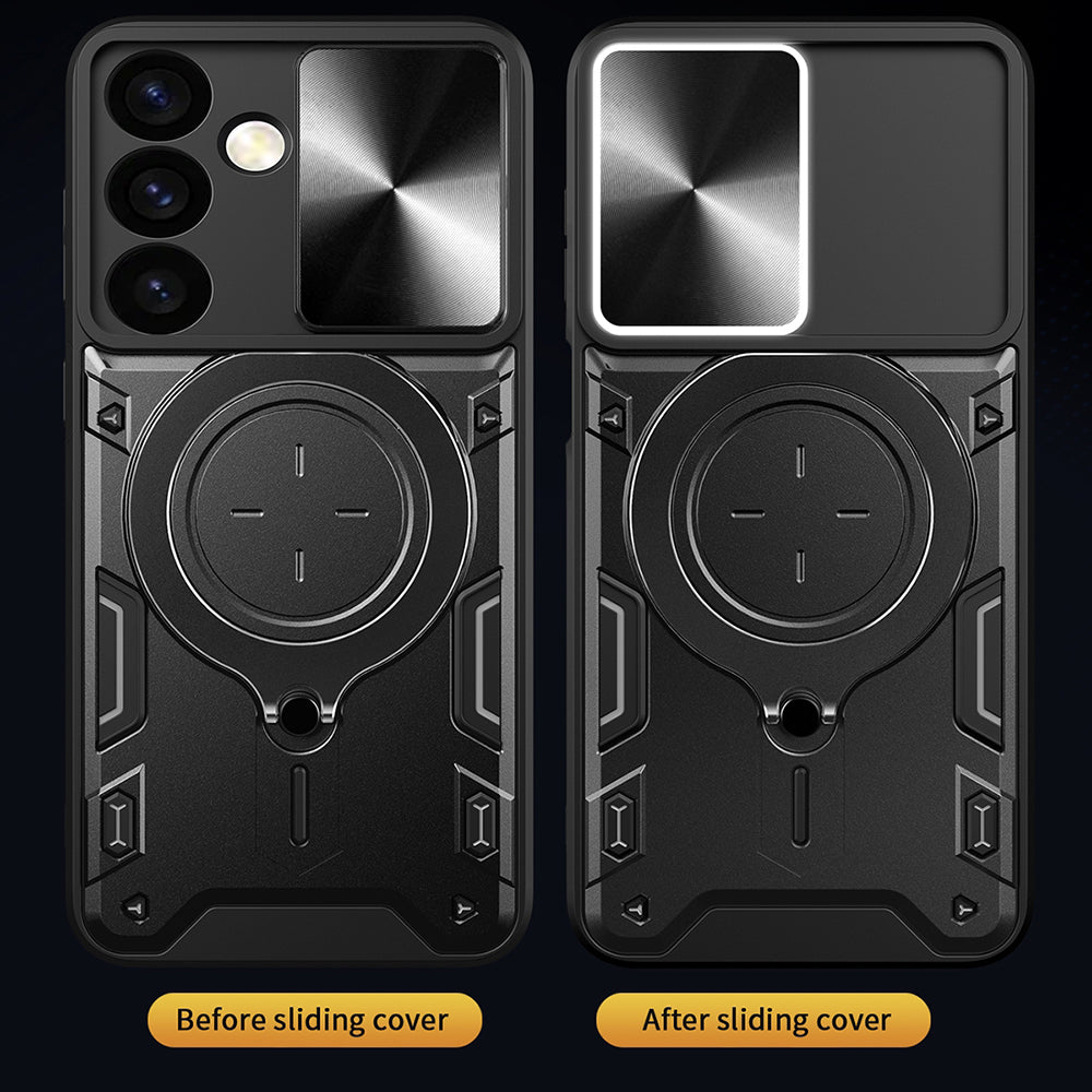 Étui pour Honor 600 Lite, Techsuit, CamGuard Pro, Rose Doré