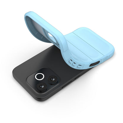 Custodia per Honor 600 Lite, Techsuit, Magic Shield, Blu