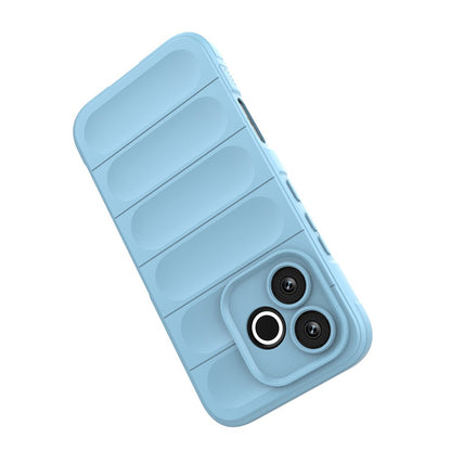 Custodia per Honor 600 Lite, Techsuit, Magic Shield, Blu