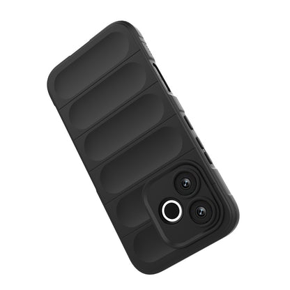 Custodia per Honor 600 Lite, Techsuit, Magic Shield, Nera