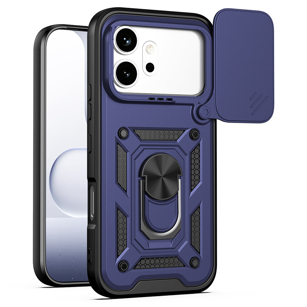 Case for Honor 600 Pro / 600, Techsuit, CamShield, Blue