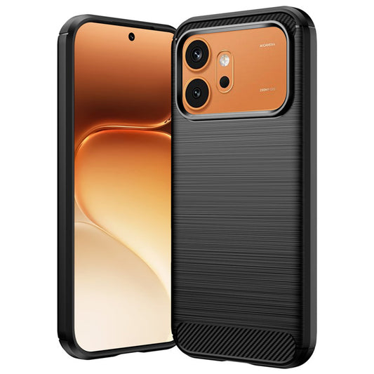 Custodia per Honor 600 Pro / 600, Techsuit, Carbonio, Nera