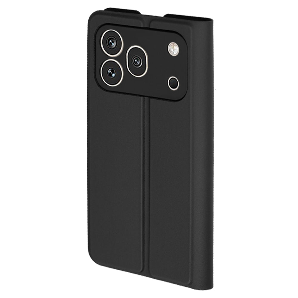 Custodia per Honor 600 Pro, Techsuit, Magskin Book, Nera