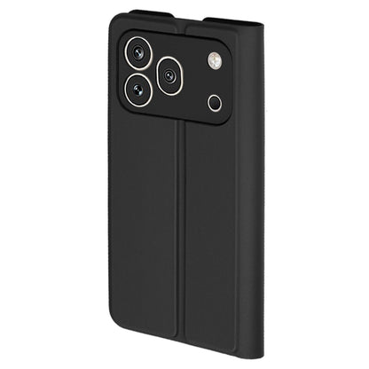 Custodia per Honor 600 Pro, Techsuit, Magskin Book, Nera