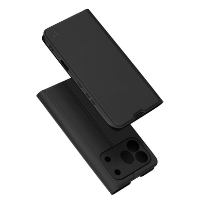 Custodia per Honor 600 Pro, Techsuit, Magskin Book, Nera