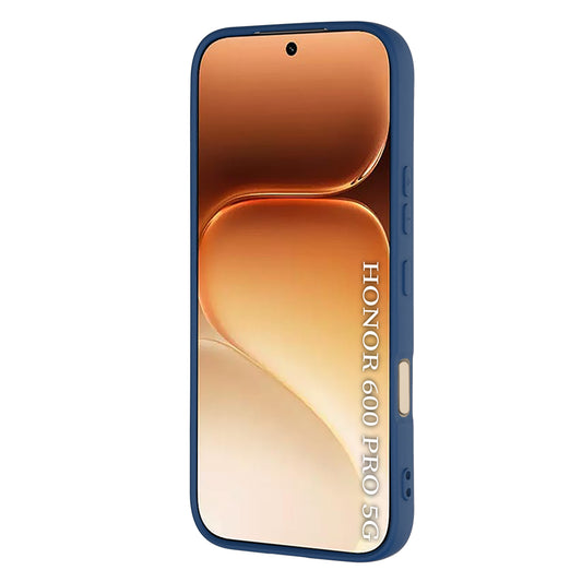 Custodia per Honor 600 Pro, Techsuit, SoftFlex, Blu Navy