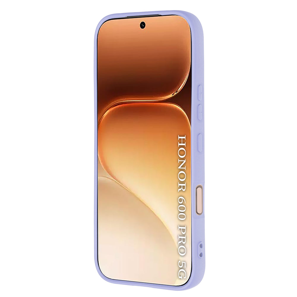 Custodia per Honor 600 Pro, Techsuit, SoftFlex, Viola Chiaro