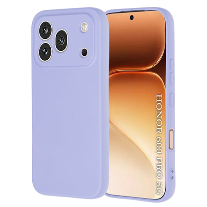 Custodia per Honor 600 Pro, Techsuit, SoftFlex, Viola Chiaro