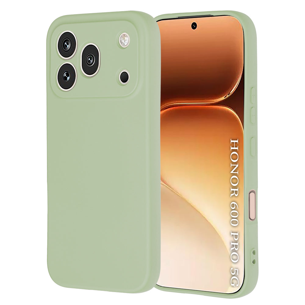 Custodia per Honor 600 Pro, Techsuit, SoftFlex, Verde Chiaro