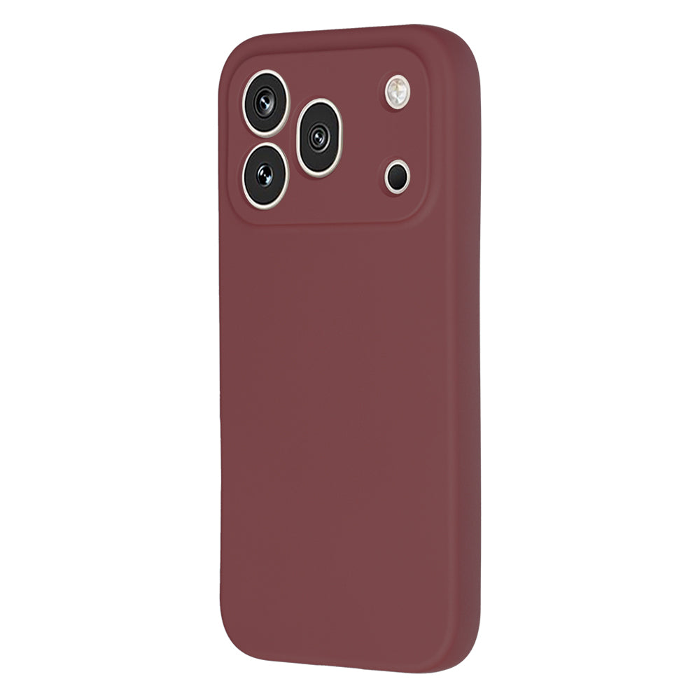 Hülle für Honor 600 Pro, Techsuit, SoftFlex, Weinrot
