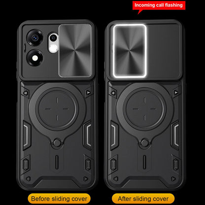 Custodia per Honor 600 Smart, Techsuit, CamGuard Pro, Rossa