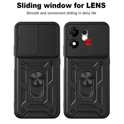 Custodia per Honor 600 Smart, Techsuit, CamShield, Verde