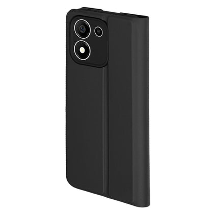 Hülle für Honor 600 Smart, Techsuit, Magskin Book, Schwarz