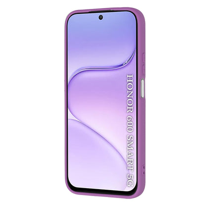 Custodia per Honor 600 Smart, Techsuit, SoftFlex, Viola