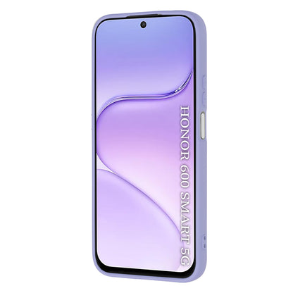 Custodia per Honor 600 Smart, Techsuit, SoftFlex, Viola Chiaro