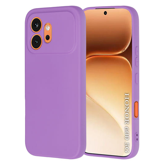 Custodia per Honor 600, Techsuit, SoftFlex, Viola
