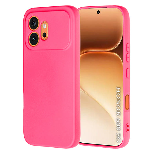 Custodia per Honor 600, Techsuit, SoftFlex, Rosa Scuro