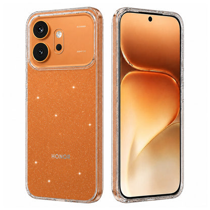 Custodia per Honor 600, Techsuit, SparkleSkin, Trasparente