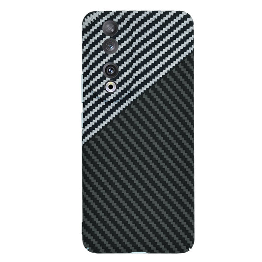 Hülle für Honor 90, Techsuit, Carbonite FiberShell, Schwarz Grau