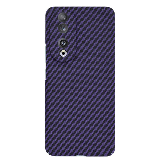 Hülle für Honor 90, Techsuit, Carbonite FiberShell, Lila