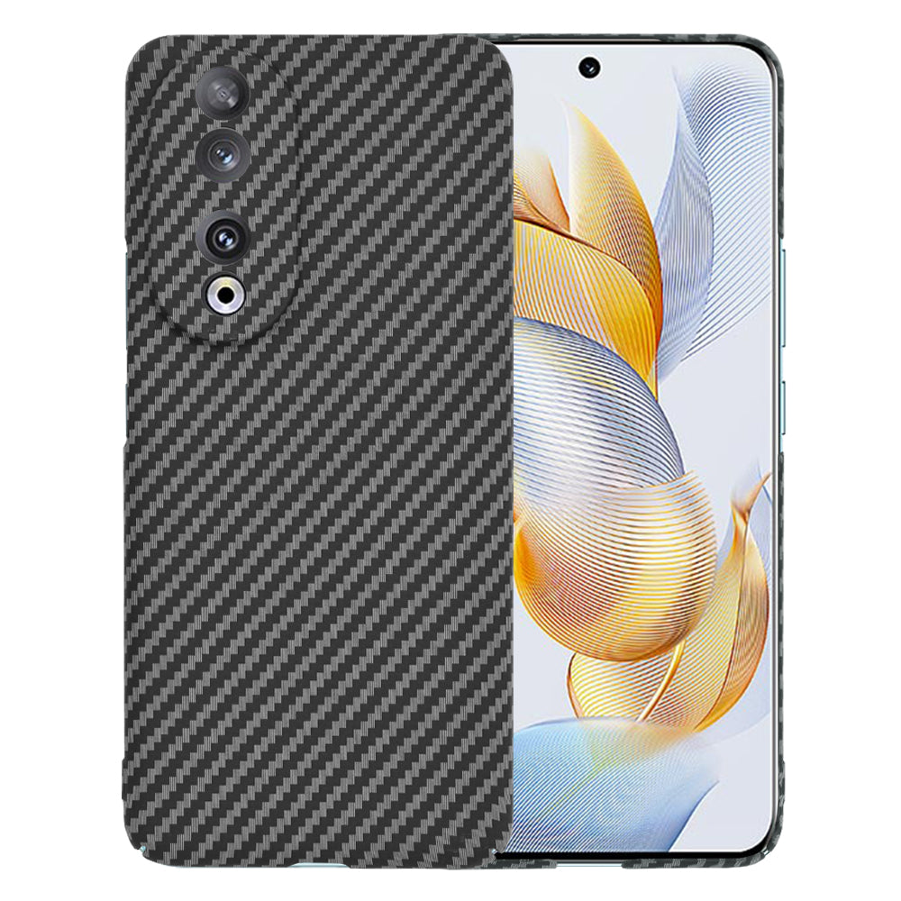 Custodia per Honor 90, Techsuit, Carbonite FiberShell, Nera