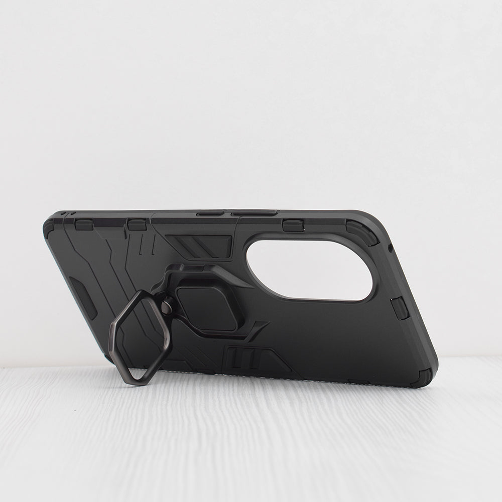 Custodia per Honor 90, Techsuit, Shield, Nera