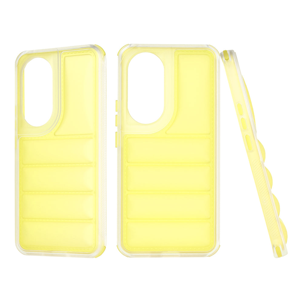 Hülle für Honor 90, Techsuit, Wave Shield, Gelb