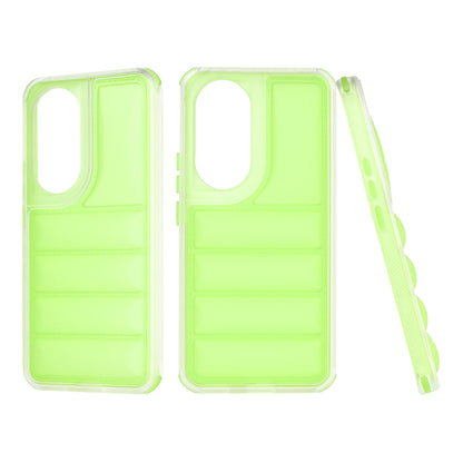 Hülle für Honor 90, Techsuit, Wave Shield, Grün