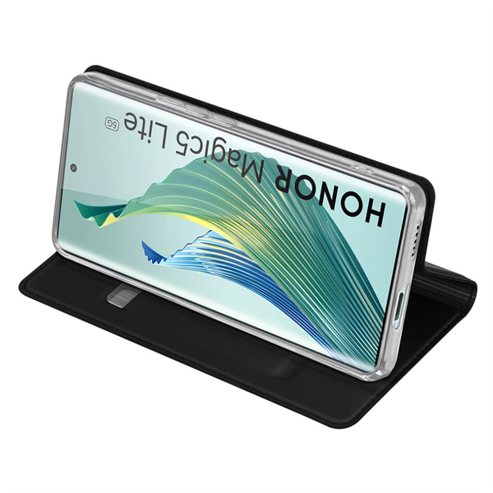 Custodia per Honor Magic5 Lite, DUX DUCIS, Skin Pro, Nera
