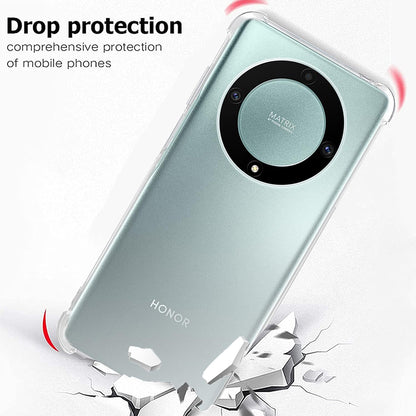 Custodia per Honor Magic5 Lite, Techsuit, Shockproof Clear, Trasparente