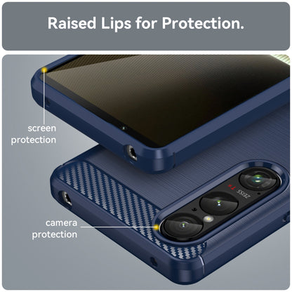 Custodia per Honor Magic6 Lite, Techsuit, Carbonio, Blu